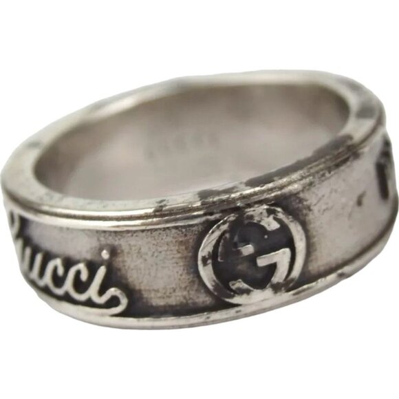 724169AM (S2) Gucci Ring Silver Ag925 - Picture 1 of 9